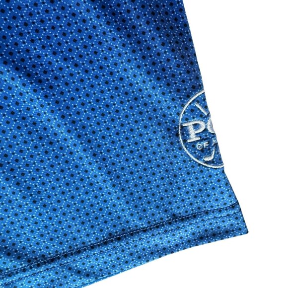 Footjoy Men's Size XL Golf Polo PGA of America on Sleeve Diamond Pattern - Blue - Picture 5 of 5
